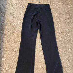 lululemon Brushed Softstreme Ribbed Zip Flare Pant 32.5” Womens Sz 6